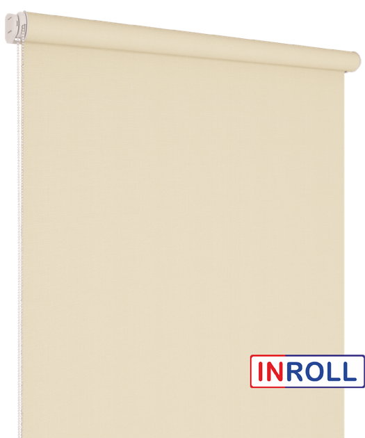 Ролета тканевая INROLL Есо-Mini 57,5х185 см Camila Айвори A603 - Фото 3 Ролета тканевая INROLL Есо-Mini 57,5х185 см Camila Айвори A603 - изображение 3