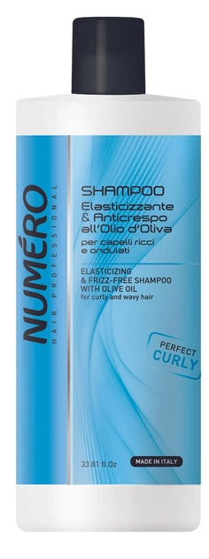 Акція на Шампунь Brelil Numero Perfect Curly для кучерявого волосся з оливковою олією 1000 мл від Rozetka