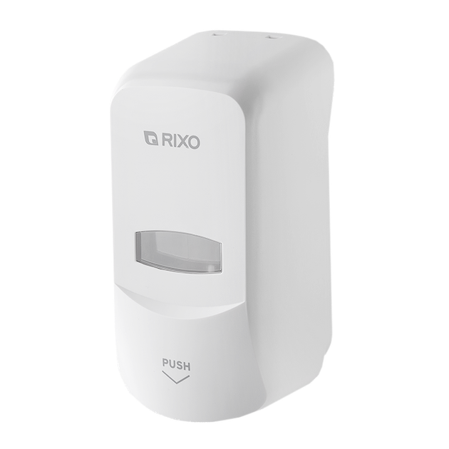 Дозатор жидкого мыла 600 мл Rixo Grande S368W белый - Фото 1 Дозатор жидкого мыла 600 мл Rixo Grande S368W белый - изображение 1
