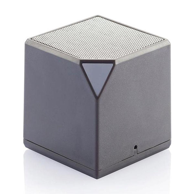 Bluetooth-динамик Куб, серый - изображение 1