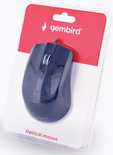 Мышь Gembird MUS-4B-01 USB Black - изображение 3