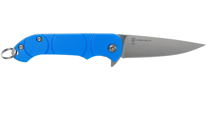 Нож складной туристический Ontario OKC Navigator Liner Lock Blue (8900BLU) AE-1757 - изображение 2