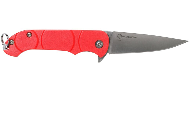 Нож складной туристический Ontario OKC Navigator Liner Lock Red (8900RED) AE-1757 - изображение 1