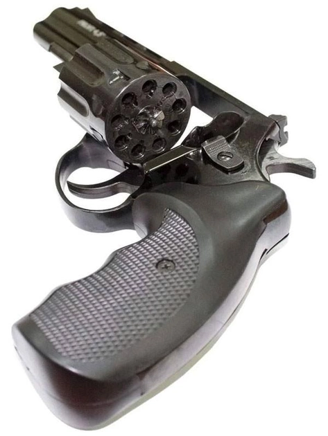 Револьвер під патрон Флобера PROFI-4.5" черн/пласт - зображення 4