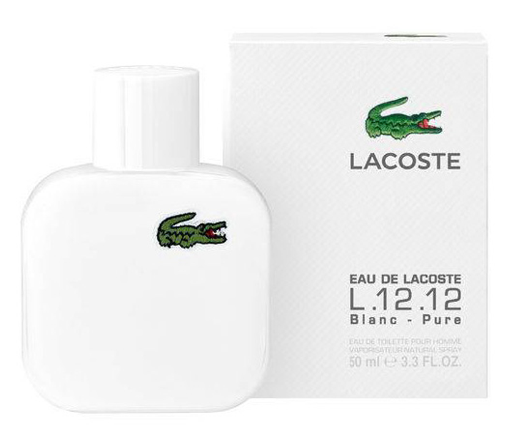 Туалетная вода Lacoste Eau De L.12.12 Blanc - edt 50 ml от продавца ...