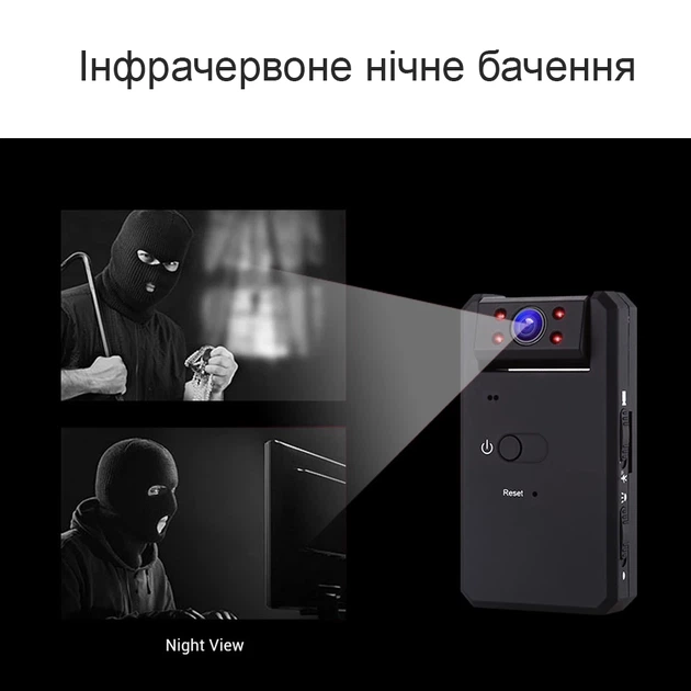 Wi-Fi мини камера видеонаблюдение MD91 с датчиком движения, с поворотным объективом 180°, 1080P - изображение 5