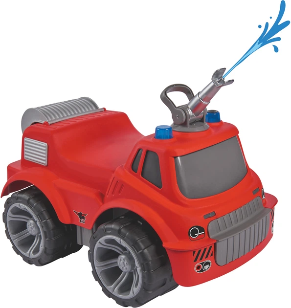 Jeździk Samochód BIG Fire Red z efektem wody (4004943558150) - obraz 3