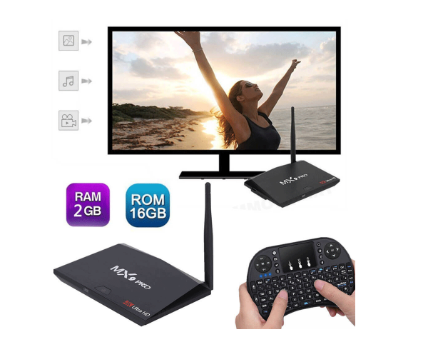 Smart TV Android ТБ приставка MX9-PRO 2GB + 16 Gb - зображення 2
