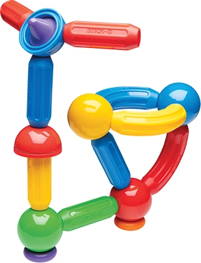 Klocki magnetyczne Stick-O Basic 30 elementów (005-901003) - obraz 4