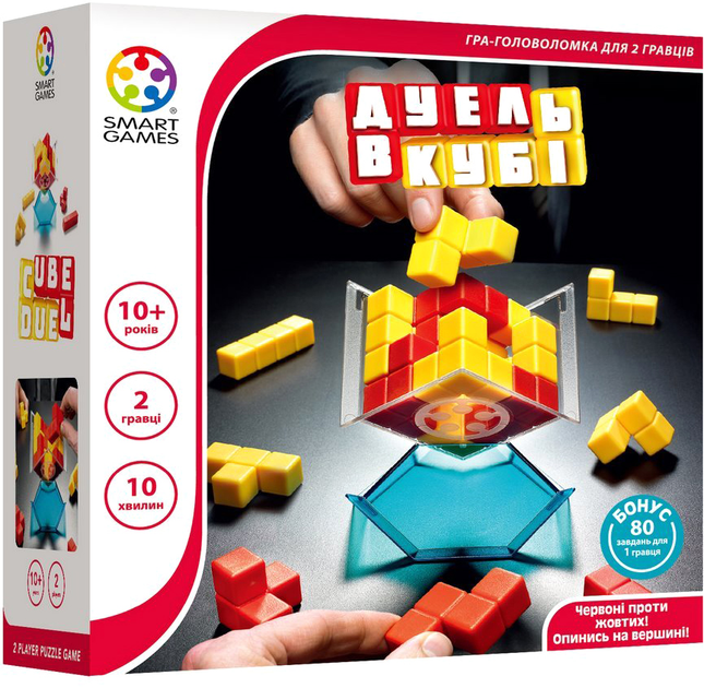 Настольная игра Smart Games Дуэль в кубе (SGM 201 UKR) (5414301523635 ...