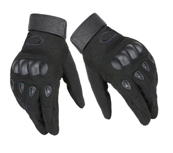 Тактичні рукавиці Oakley закриті Чорні L - зображення 2