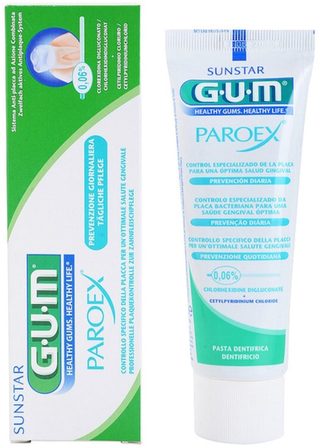 Зубная паста GUM Paroex Daily Prevention 0.06% 75 мл (0070942304016) - изображение 1