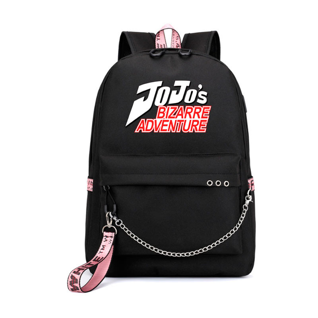 Рюкзак ДжоДжо JoJo's Bizarre Adventure Logo USB (7794) – Стильные ...