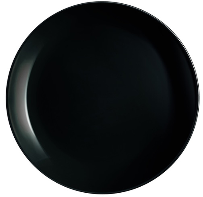 Тарелка десертная Luminarc Diwali Black 19 см (P0789_1) – фото, отзывы ...