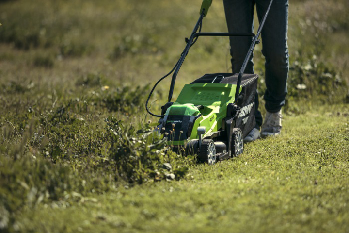 Газонокосарка акумуляторна Greenworks G40LM35 (2501907) - зображення 9