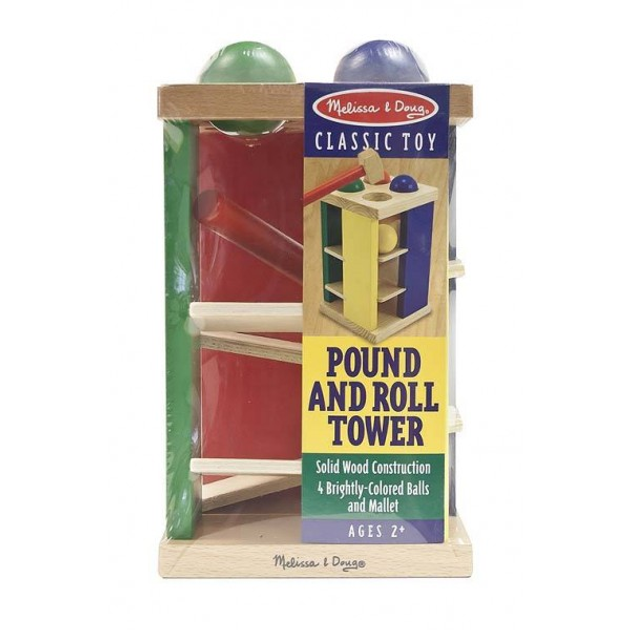 Melissa & doug pound deals and roll tower