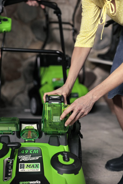 Газонокосарка акумуляторна Greenworks G40LM49DB (2500207) - зображення 11