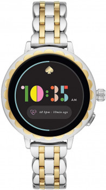 kate spade two tone smartwatch