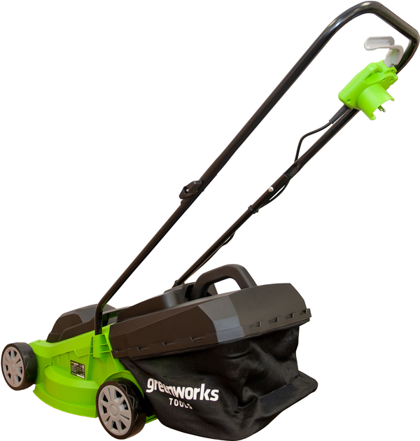 Газонокосилка электрическая Greenworks GLM1232 (2502207) - изображение 5