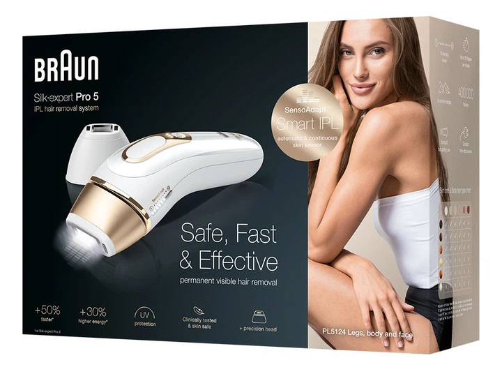 ブラウン　シルクエキスパートpro5  PL 5124 Фотоэпилятор BRAUN Silk-expert Pro 5 PL 5124 – фото, отзывы