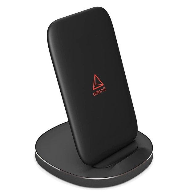 Беспроводное зарядное устройство Adonit Wireless Fast Charging Stand Black (3130-17-07-C) - изображение 2