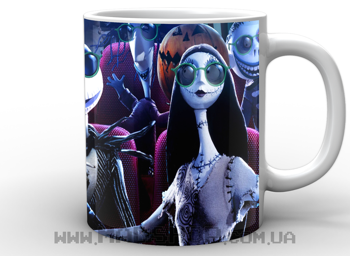 Кружка чашка Кошмар перед Рождеством The Nightmare before Christmas Skellington - изображение 3