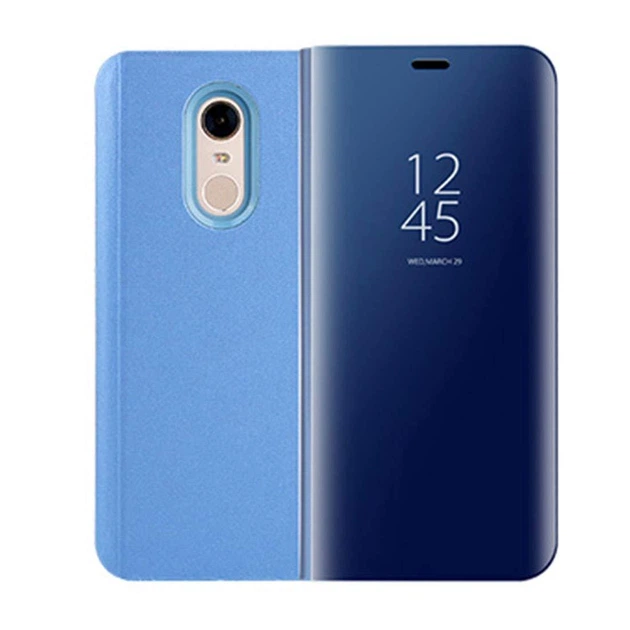 Чохол Mirror для Xiaomi Redmi Note 4x / Note 4 Global книжка Blue Без бренду - Фото 2 Чохол Mirror для Xiaomi Redmi Note 4x / Note 4 Global книжка Blue Без бренду - зображення 2