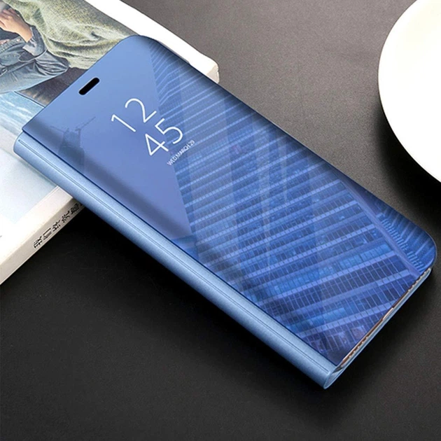 Чохол Mirror для Xiaomi Redmi Note 4x / Note 4 Global книжка Blue Без бренду - Фото 5 Чохол Mirror для Xiaomi Redmi Note 4x / Note 4 Global книжка Blue Без бренду - зображення 5