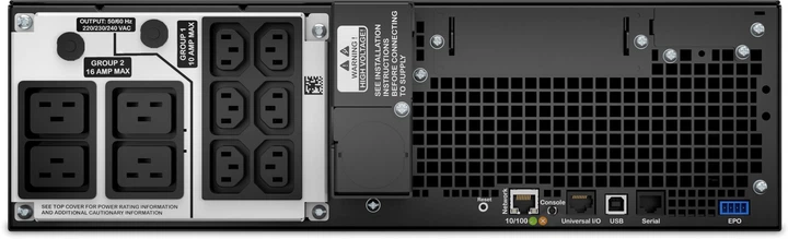 UPS APC Smart-UPS SRT 5000VA RM 230V (SRT5KRMXLI) - obraz 4