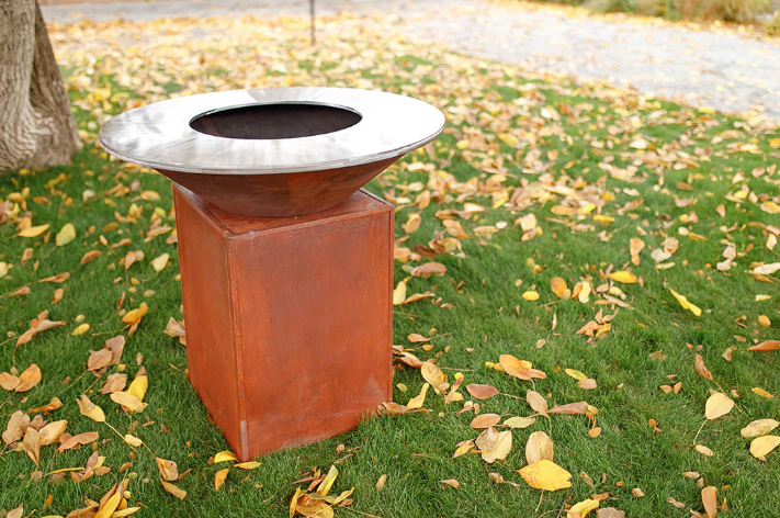Гриль-мангал, барбекю HOLLA GRILL Original Rust закрытая тумба - Фото 4 Гриль-мангал, барбекю HOLLA GRILL Original Rust закрытая тумба - зображення 4
