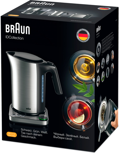 Электрочайник BRAUN WK 5115 BK - изображение 3