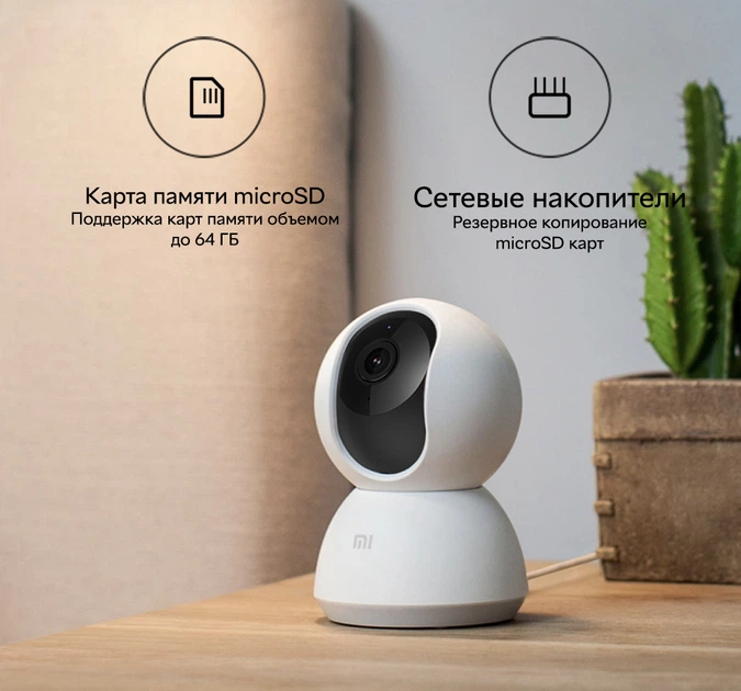 miyo IP-камера Xiaomi Mi Home Security Camera 360° 1080p MJSXJ05CM