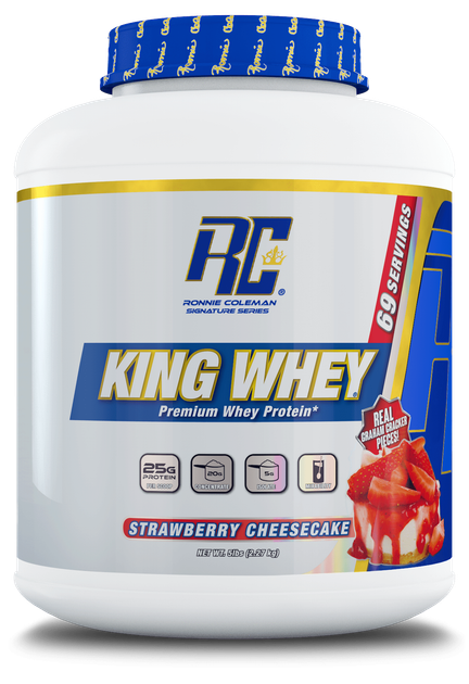 Протеин Ronnie Coleman King Whey Chocolate Brownie 5lb/2270g - изображение 2