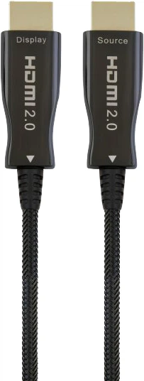 Кабель оптический Cablexpert HDMI-HDMI 50 м Черный (CCBP-HDMI-AOC-50M) - Фото 1 Кабель оптический Cablexpert HDMI-HDMI 50 м Черный (CCBP-HDMI-AOC-50M) - изображение 1