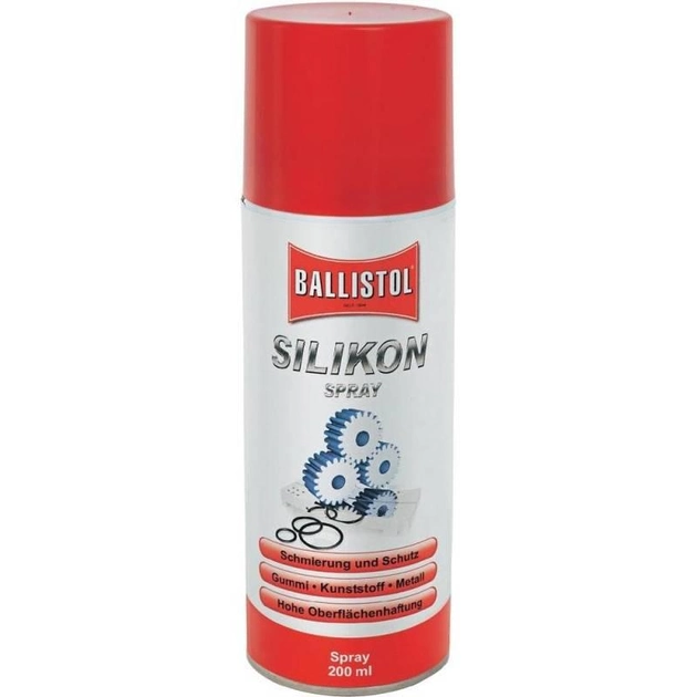 Смазка силиконовая Klever Ballistol Silikon Spray 200 ml (25300) - изображение 2