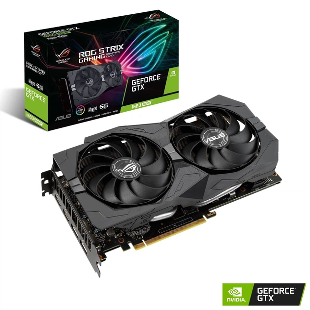 も*ち様 ASUS 1660super + AMD Ryzen 5 3500 中 Asus PCI-Ex GeForce GTX 1660 Super ROG Strix Advanced Edition 6GB