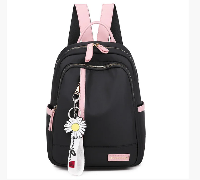 Рюкзак женский из нейлоновой ткани Hongxing Черный (079G) от продавца ...