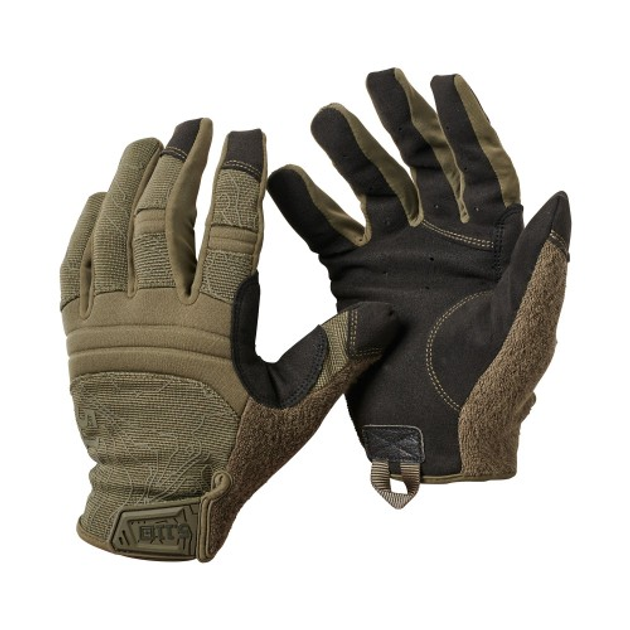 Тактильні рукавиці 5.11 Tactical Competition Shooting Glove 59372-186 M Ranger Green (2000980477388) - зображення 1