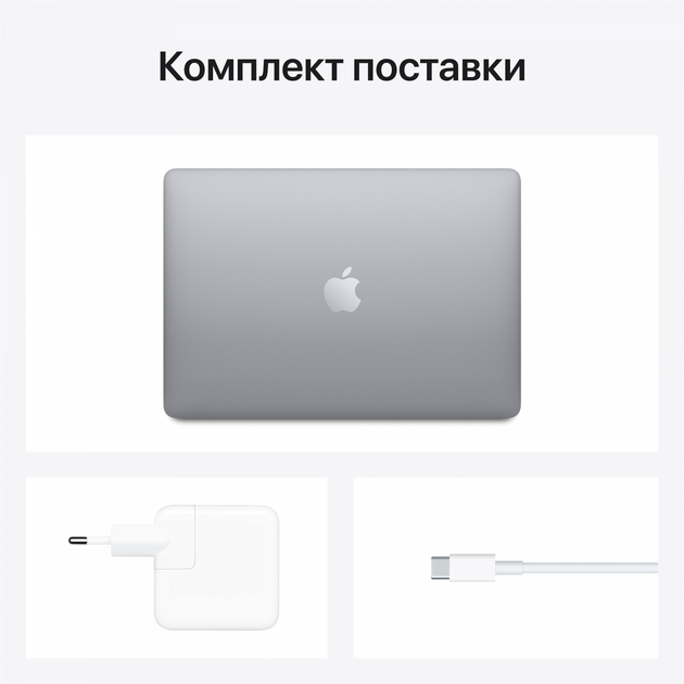 Ноутбук Apple MacBook Air 13" M1 8/256GB 2020 (MGN63) Space Gray - зображення 7