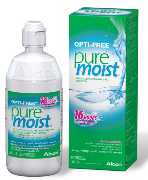 Раствор для контактных линз Alcon Opti Free PureMoist 300 ml (LP-OFPM ...