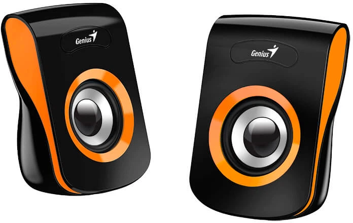 Портативна колонка Genius SP-Q180 6W Orange (31730026402) - зображення 2