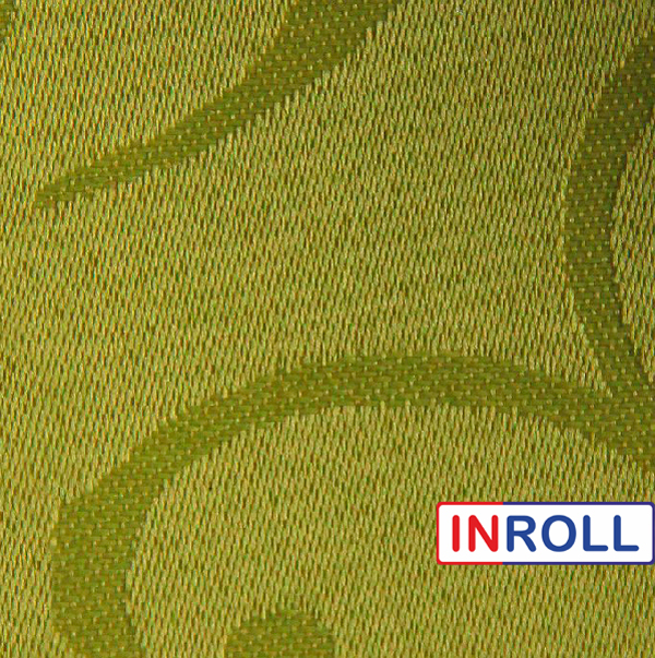Ролета тканинна INROLL Есо-Mini 40х165 см Akant Зелений 2058 - зображення 5