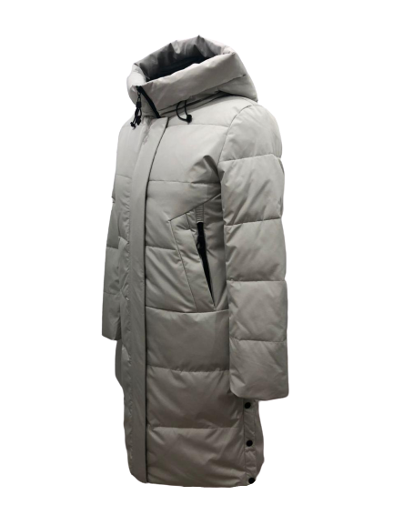 Пальто женское зимнее ICE bear GWD20209 48 молочное - изображение 2