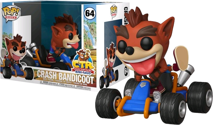 Crash team racing funko on sale pop