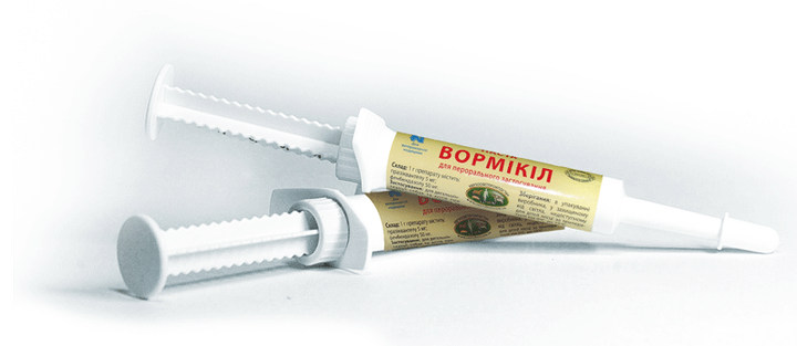 Вормикил паста антигельминтик 5 г - Фото 3 Вормикил паста антигельминтик 5 г - изображение 3