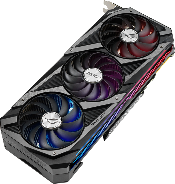 Видеокарта Asus PCI-Ex GeForce RTX 3090 ROG Strix OC 24GB