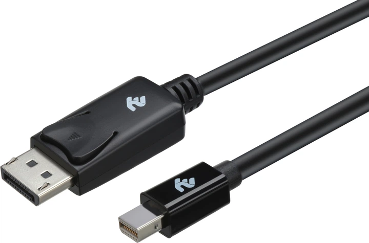 Кабель 2Е DisplayPort-Mini DisplayPort (AM/AM) 2 м Black (2E-W1704) - изображение 2