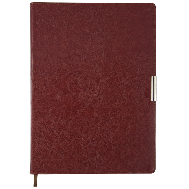 Щоденник датований 2021 Buromax Salerno А4 зі штучної шкіри 336 с. L2U Коричневий (BM.2741-25) - зображення 10