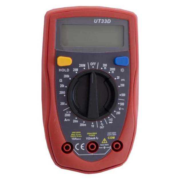 Мультиметр PRC Digital Multimeter UT-33D (UT-33D) – фото, отзывы ...