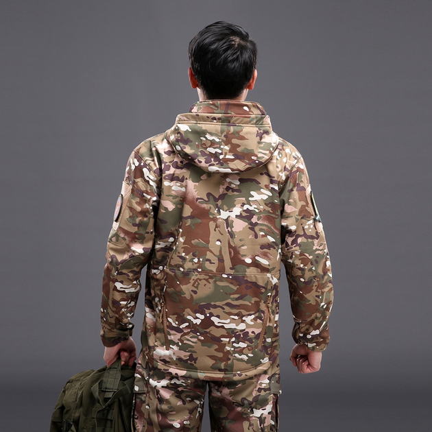 Костюм тактический софтшелл Pave Hawk Softshell multicam (мультикам) M - изображение 2